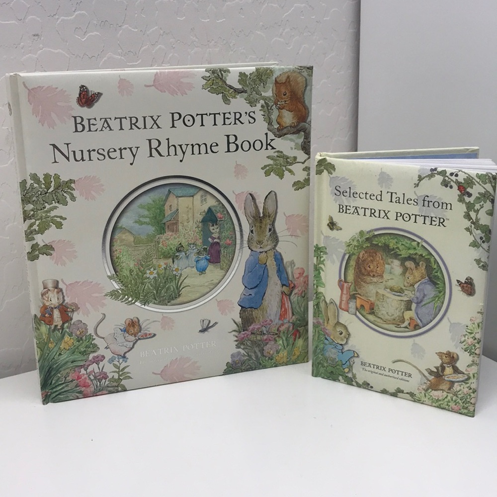 Beatrix Potter Nursery Rhyme and Tales Books